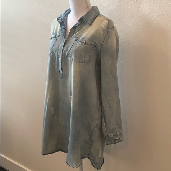 Denim Longsleeve Dress - Picture 5 of 8